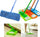 Flat Microfiber Floor Mop – Wet & Dry Home Cleaning Mop for Tiles, Marble, Wood & Laminate Surfaces