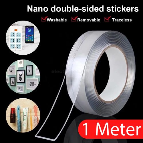 1 Meter Nano Tape – Transparent Ivy Grip Double Sided Magic Adhesive Tape