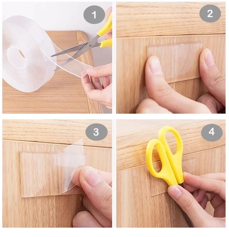 1 Meter Nano Tape – Transparent Ivy Grip Double Sided Magic Adhesive Tape