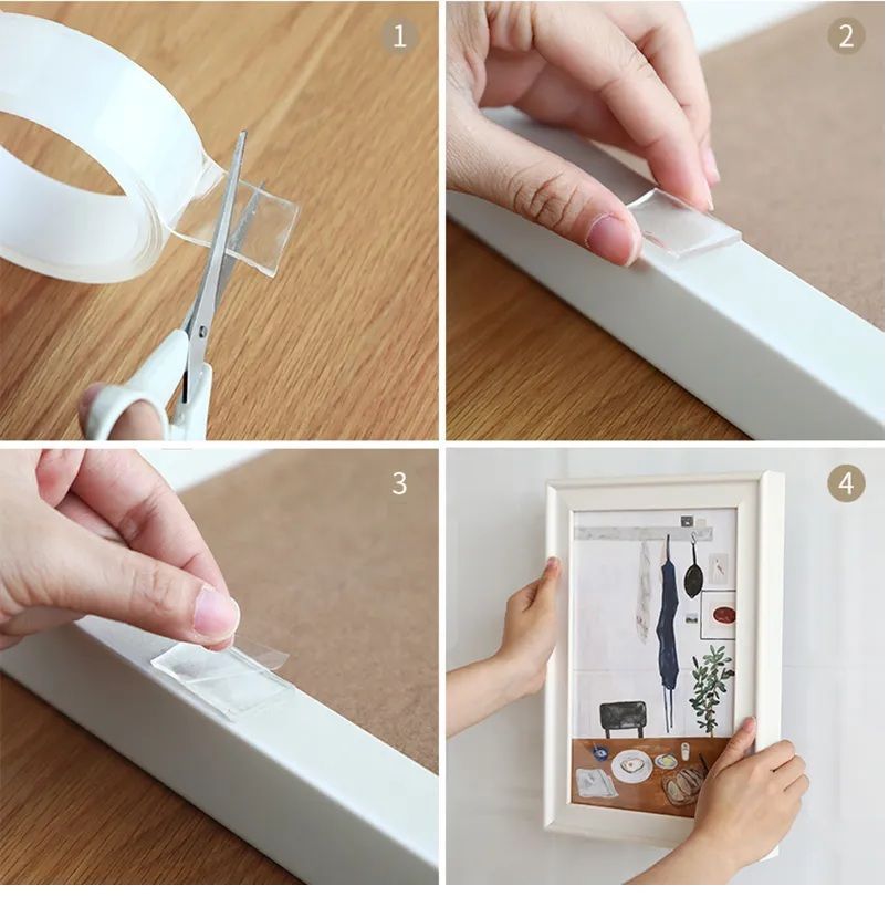 1 Meter Nano Tape – Transparent Ivy Grip Double Sided Magic Adhesive Tape