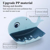 Fish Shape Soap Box – Wall Mounted Self-Adhesive Bathroom Soap Holder Rack