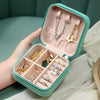 Travel Jewellery Box Organizer – Leather Storage Case for Jewelry & Hair Accessories