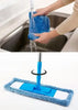 Flat Microfiber Floor Mop – Wet & Dry Home Cleaning Mop for Tiles, Marble, Wood & Laminate Surfaces