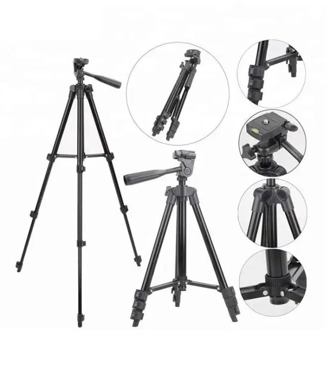 Professional Tripod Stand Maximum 42 inch Height For Camera DSLR Camcorder Mobile Phones