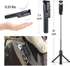 Best 3-in-1 Wireless Selfie Stick R1 / R1S with Light | Tripod Stand & Bluetooth Shutter for TikTok, YouTube, Vlogging & Travel