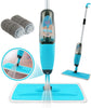 Water Spray Mop with Extendable Handle | Microfiber Flat Floor Mop for Wet & Dry Cleaning