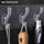6 Hooks Transparent Self-Adhesive Door & Wall Hangers – Kitchen & Bathroom