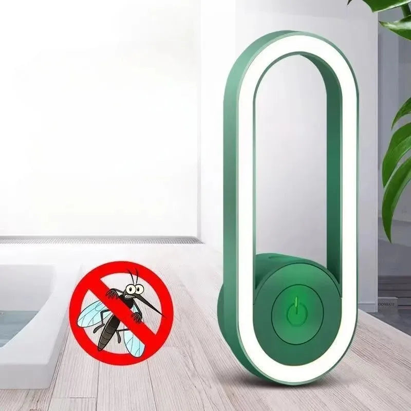 Ultrasonic Mosquitoes Repeller Led Night Light Bugs Killers Outdoor Indoor Electric Night Lamp