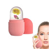 Silicone Ice Cube Roller Massager for Face, Eyes & Neck – Reusable Skin Care Ice Mold for Puffiness & Migraine Relief