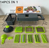 16 in 1 Vegetable Chopper-Slicer-Cutter-Peeler