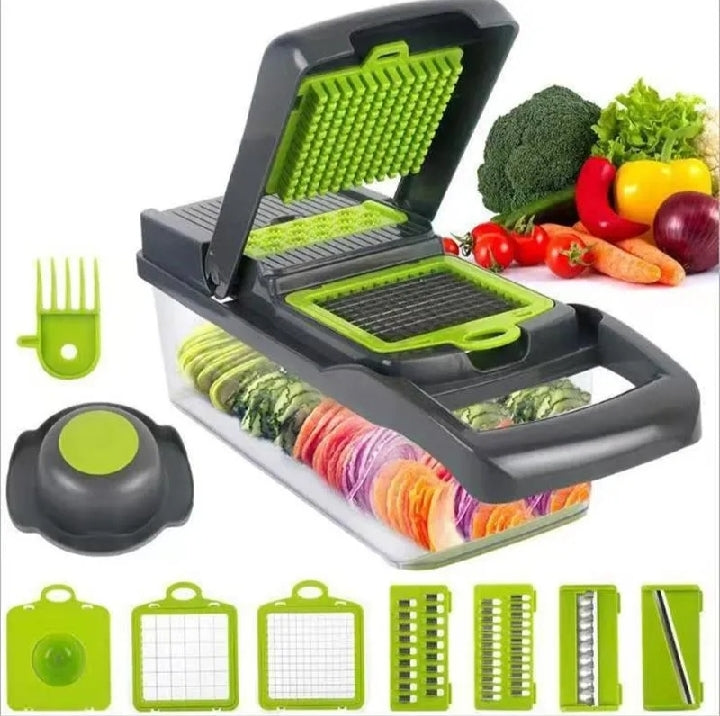 16 in 1 Vegetable Chopper-Slicer-Cutter-Peeler
