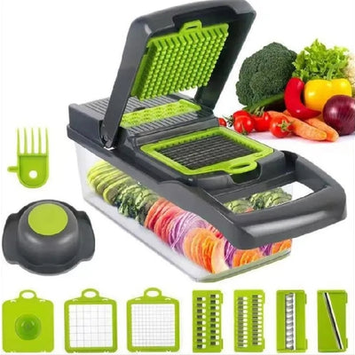 16 in 1 Vegetable Chopper-Slicer-Cutter-Peeler
