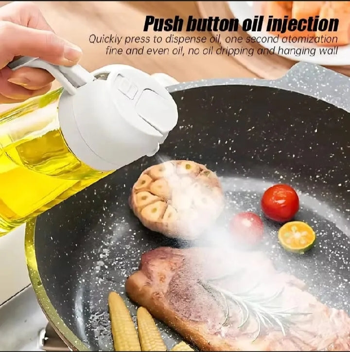 2 in 1 Oil Sprayer & Dispenser Bottle