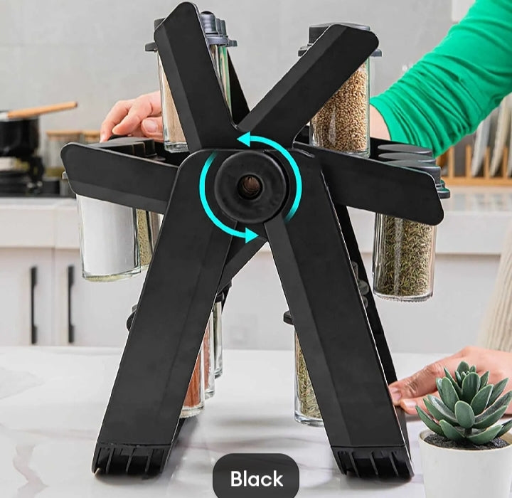 18 Jar Rotating Spice Rack