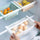 Adjustable Fridge Storage Basket – Expandable Plastic Refrigerator Space Saver Organizer