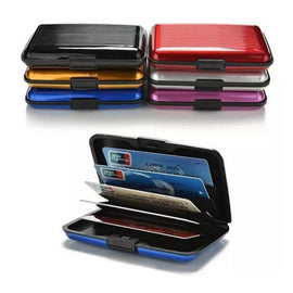 Aluminium Waterproof Aluma Wallet Multicolor Card Holder Case for Men & Women