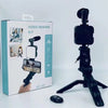 AY-49 Mobile Phone Vlog Selfie Stick with LED Fill Light | Live Broadcast, Video Conference & Mini Photography Light Bracket