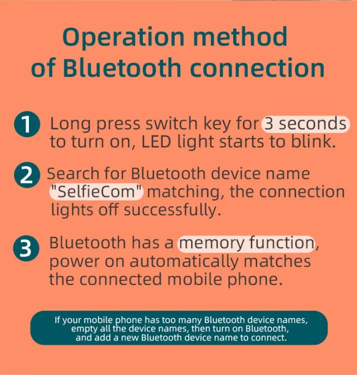 Best 3-in-1 Wireless Selfie Stick R1 / R1S with Light | Tripod Stand & Bluetooth Shutter for TikTok, YouTube, Vlogging & Travel