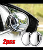 2 Pcs Car Round 360° Blind Spot Rear View Side Mirror – Wide Angle Original Glass