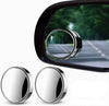 2 Pcs Car Round 360° Blind Spot Rear View Side Mirror – Wide Angle Original Glass