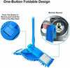 Flat Microfiber Floor Mop – Wet & Dry Home Cleaning Mop for Tiles, Marble, Wood & Laminate Surfaces