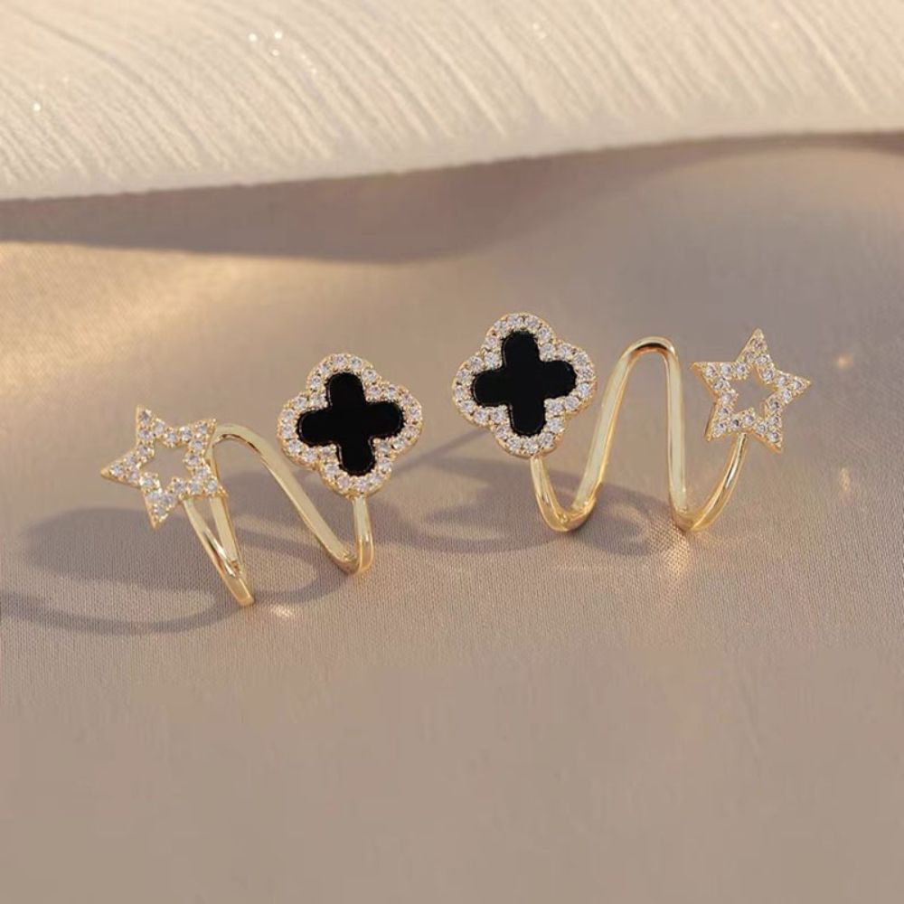 Elegant & Cute Star Earrings for Women – Trendy Fashion Stud Jewelry