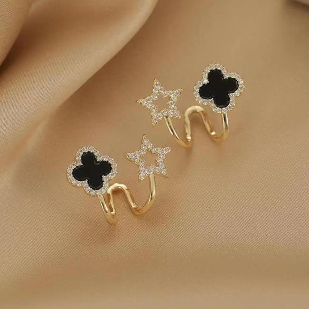 Elegant & Cute Star Earrings for Women – Trendy Fashion Stud Jewelry