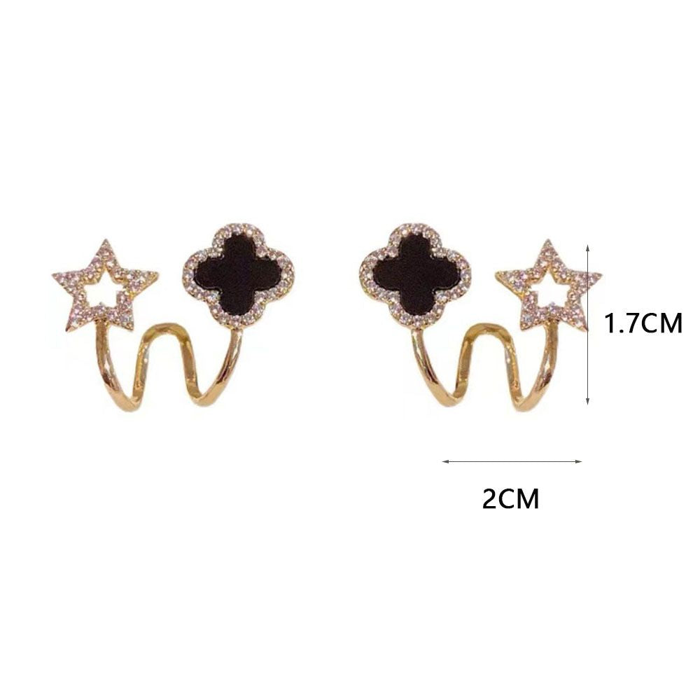 Elegant & Cute Star Earrings for Women – Trendy Fashion Stud Jewelry