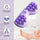 Foot Massager Roller | Reflexology Bead Roller for Heel & Arch Pain Relief | Home Leg Massage Tool