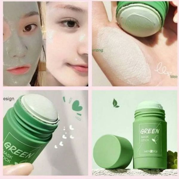 Green Tea Cleansing Green Mask Stick – Deep Pore Detox & Skin Nourishment