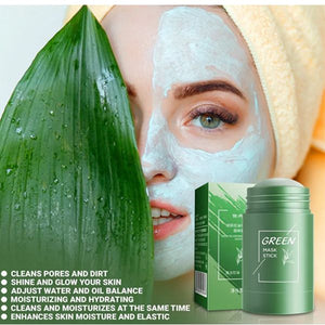 Green Tea Cleansing Green Mask Stick – Deep Pore Detox & Skin Nourishment