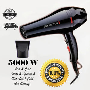 Remington Professional Hair Dryer | Powerful Fast Drying Hair Dryer for Smooth Styling