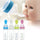 Infant Baby Silica Gel Bottle with a spoon newborn baby food supplement Rice Cereal Bottles Milk feeder