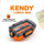 KENDY Lunch Box With Partition And Spoon 2 Portion Tiffin