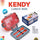 KENDY Lunch Box With Partition And Spoon 2 Portion Tiffin