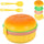 Kids Lunch Box – Burger Shaped Tiffin Box for School | Large Meal Box