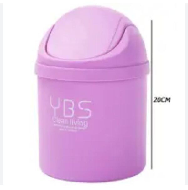 Mini Desktop Dustbin | Small Table Trash Can for Car, Office, Home, Kitchen & Study Desk Garbage Bin
