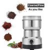 Raf Mini Electric Grinder Stainless Steel Coffee & Spice Grinder Machine 220V | Masala, Beans & Dry Food Grinding