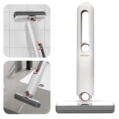 Mini Squeeze Mop | Portable Desk & Window Glass Sponge Cleaner | Household Cleaning Tool