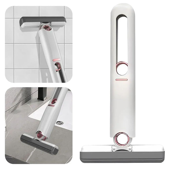 Mini Squeeze Mop | Portable Desk & Window Glass Sponge Cleaner | Household Cleaning Tool