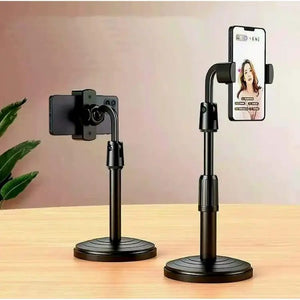 Adjustable Mobile Phone Holder Stand – Universal Retractable Table Stand for All Smartphones (L8)
