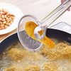 Stainless Steel Fry Filter Spoon Strainer with Clip | Oil Frying & BBQ Mesh Colander Kitchen Tool