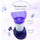Shinon 2-in-1 Steam Facial Steamer & Inhaler | Nose Block Relief, Skin Care & Humidifier Tool
