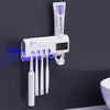 Smart UV Toothbrush Holder and Toothpaste Dispenser