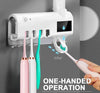 Smart UV Toothbrush Holder and Toothpaste Dispenser