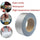 1.5m Super Strong Waterproof Butyl Aluminum Foil Tape | Leak Proof Adhesive for Pipe, Crack & Surface Repair