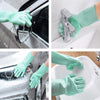 Washing Gloves Silicone Waterproof Insulated Gloves Bathroom Kitchen and Bathroom Cleaning Car Wash Multi-purpose Gloves