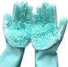Washing Gloves Silicone Waterproof Insulated Gloves Bathroom Kitchen and Bathroom Cleaning Car Wash Multi-purpose Gloves