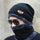 2PC Winter Beanie Hat & Neck Warmer Scarf Set – Fleece Lined Knit Skull Cap for Men & Women